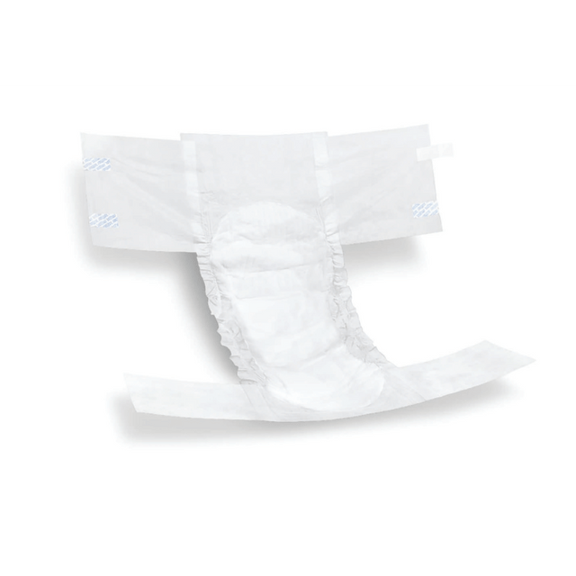 MEDLINE INDUSTRIES, INC. FITEXTRAMD FitRight Extra Disposable Briefs, Medium, White, 20 Briefs Per Bag, Case Of 4 Bags