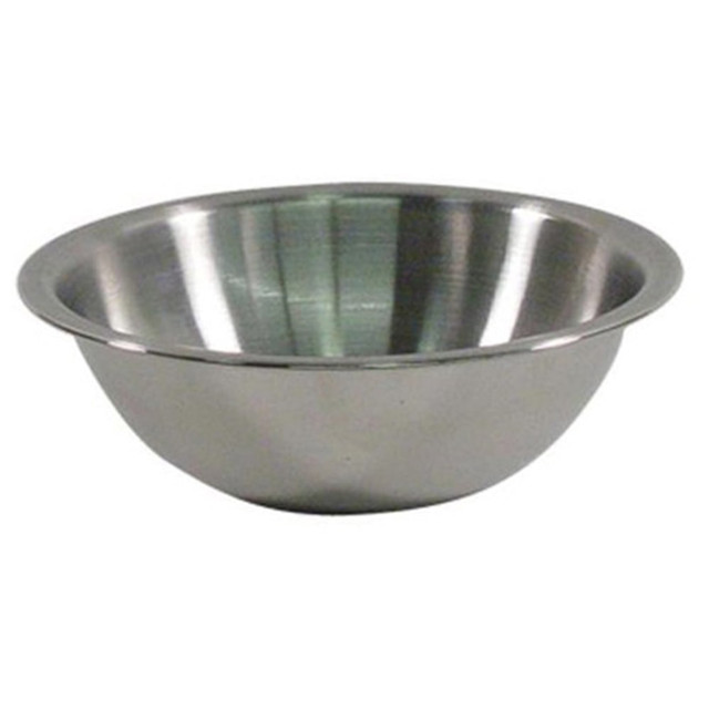 CREST MANUFACTURING INC. MBP01 Crestware Stainless Steel Mixing Bowl, 1.5 Qt, Silver