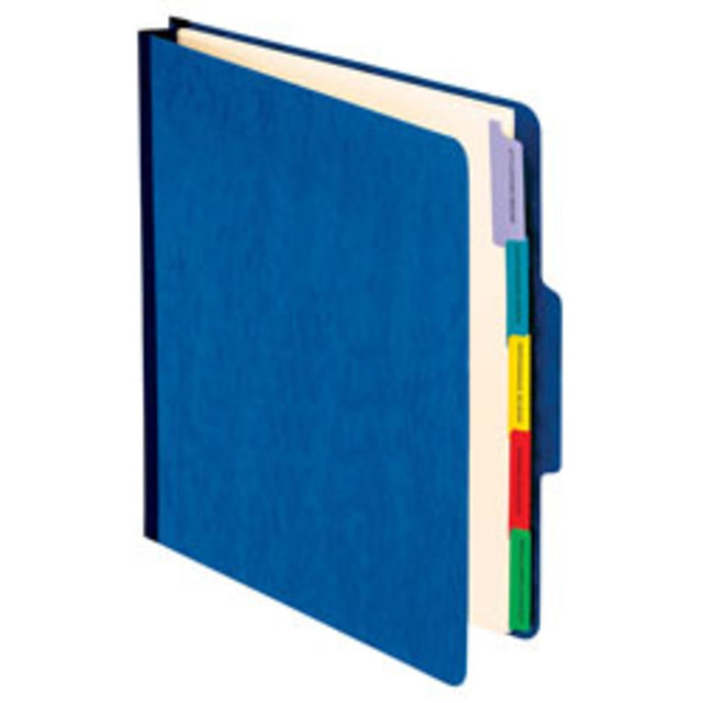 TOPS BRANDS SER1BL Pendaflex PressGuard Employee/Personnel Folders, Letter Size, Blue, Pack Of 10