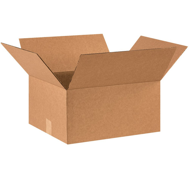 B O X MANAGEMENT, INC. 16148 Partners Brand Corrugated Boxes, 16in x 14in x 8in, Kraft, Pack Of 25