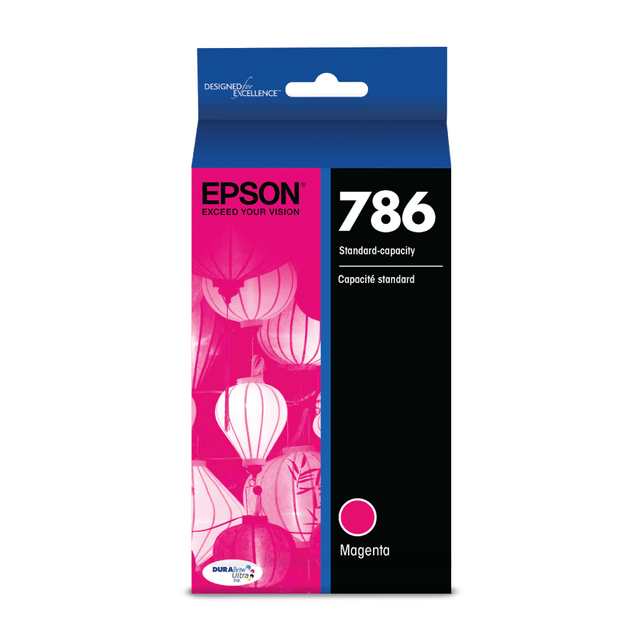 EPSON AMERICA INC. T786320-S Epson 786 DuraBrite Magenta Ultra Ink Cartridge, T786320-S