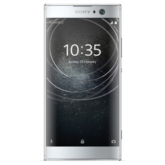 SONY ELECTRONICS INC Sony PSN300187  Xperia XA2 H3123 Cell Phone, Silver, PSN300187
