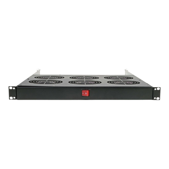 TRIPP LITE SRFANTRAY6  Fan Tray for 19 in. Racks - 1U, 6 120V High-Performance Fans, 576 CFM, C14 Inlet - Rack fan tray - with 6 cooling fans - AC 120 V - 1U - 19in