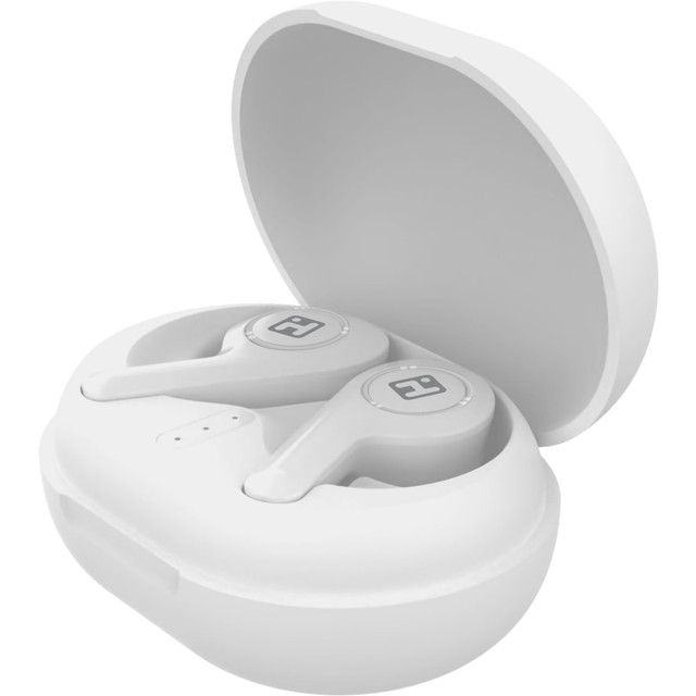 BYTECH NY, INC. HMAUBE207WT iHome XT-60 True Wireless Bluetooth In-Ear Earbuds, White BYTECH NY, INC. HMAUBE207WT iHome XT-60 True Wireless Bluetooth In-Ear Earbuds, White