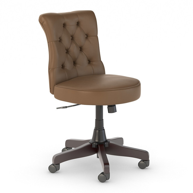 BUSH INDUSTRIES INC. Bush Business Furniture CH2301SDL-03  Arden Lane Mid-Back Office Chair, Saddle, Standard Delivery