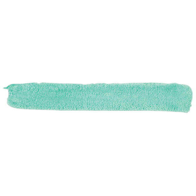 RUBBERMAID Q85100GN  Commercial Wand Duster Replacement - Green - MicroFiber - 0.8in Height x 3.2in Width x 22.7in Length - 1 Each