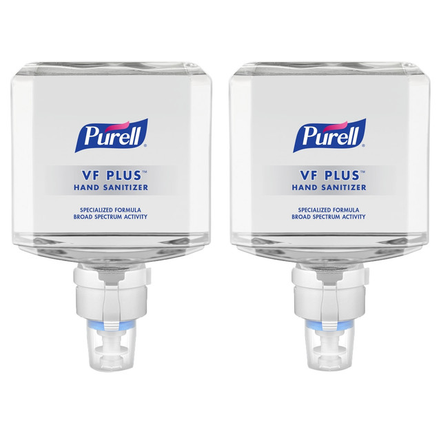 GOJO INDUSTRIES INC 7099-02 Purell VF PLUS Gel Hand Sanitizer Refills For ES8 Touch-Free Hand Sanitizer Dispensers, Fragrance Free, 40.6 Oz, Case Of 2 Refills GOJO INDUSTRIES INC 7099-02 Purell VF PLUS Gel Hand Sanitizer Refills For ES8 Touch-Free Hand Sanitizer Dispensers, Fragrance Free, 40.6 Oz, Case Of 2 Refills