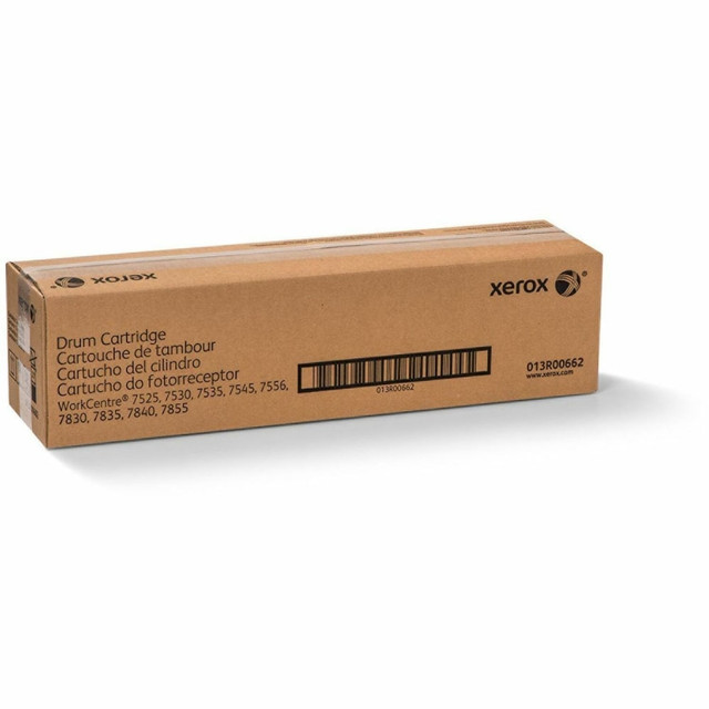 XEROX CORPORATION 013R00662 Xerox Drum Cartridge-Long Life Maintenance Item - Laser Print Technology - 125000 - 1 Each XEROX CORPORATION 013R00662 Xerox Drum Cartridge-Long Life Maintenance Item - Laser Print Technology - 125000 - 1 Each