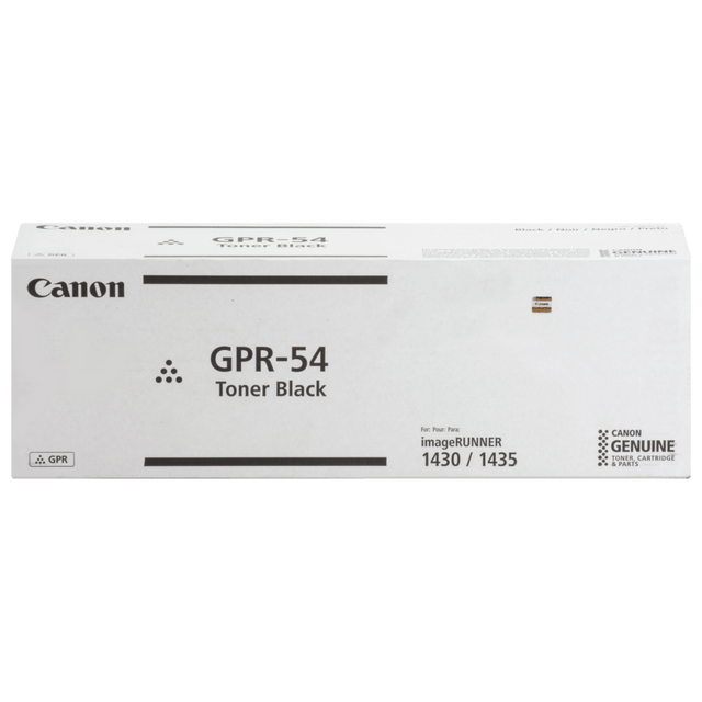 CANON USA, INC. GPR54 Canon GPR-54 Original Toner Cartridge - Laser - 17600 Pages - Black - 1 Each