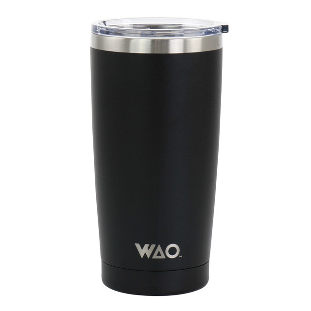 GIBSON OVERSEAS INC. 995116893M Gibson WAO Thermal Tumbler, 18 Oz, Matte Black GIBSON OVERSEAS INC. 995116893M Gibson WAO Thermal Tumbler, 18 Oz, Matte Black