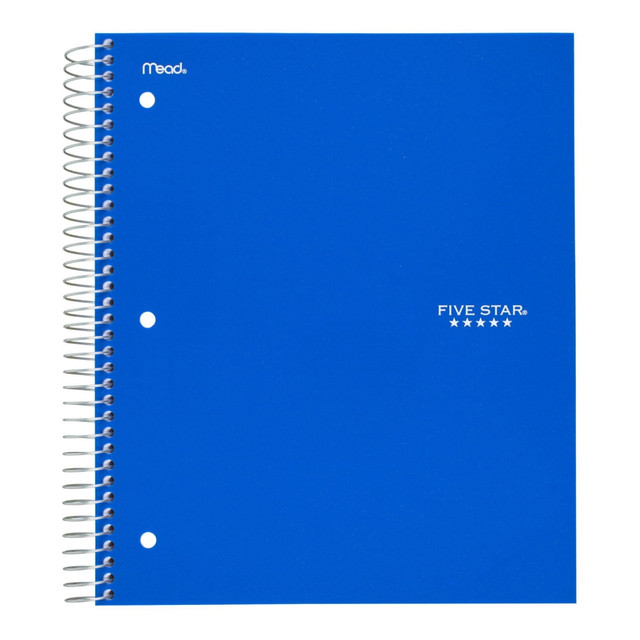 ACCO BRANDS USA, LLC 72565ODPBTS Five Star Wirebound Notebook Plus Study App, 1 Subject, College Ruled, 8 1/2in x 11in, Pacific Blue ACCO BRANDS USA, LLC 72565ODPBTS Five Star Wirebound Notebook Plus Study App, 1 Subject, College Ruled, 8 1/2in x 11in, Pacific Blue