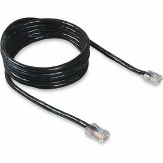 BELKIN, INC. A3L781-07-BLK Belkin Cat 5E Patch Cable - RJ-45 Male - RJ-45 Male - 7ft - Black BELKIN, INC. A3L781-07-BLK Belkin Cat 5E Patch Cable - RJ-45 Male - RJ-45 Male - 7ft - Black