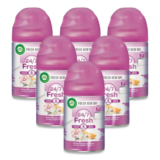 RECKITT BENCKISER 91101 Air Wick Freshmatic Life Scents Ultra Refill, Summer Delights, 6.17 Oz