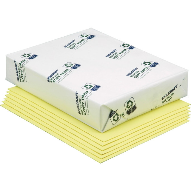NATIONAL INDUSTRIES FOR THE BLIND 1476811 SKILCRAFT Color Xerographic Copy Paper, 10 Reams, Yellow, Letter (8.5in x 11in), 5000 Sheets Per Case, 20 Lb, 84 Brightness (AbilityOne 7530-01-147-6811) NATIONAL INDUSTRIES FOR THE BLIND 1476811 SKILCRAFT Color Xerographic Copy Paper, 10 Reams, Yellow, Letter (8.5in x 11in), 5000 Sheets Per Case, 20 Lb, 84 Brightness (AbilityOne 7530-01-147-6811)