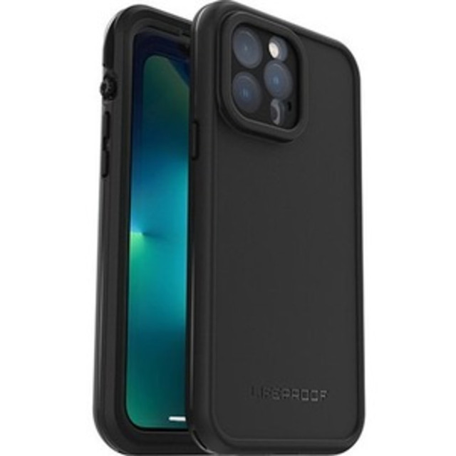 OTTER PRODUCTS LLC 77-85516 OtterBox iPhone 13 Pro Max FRE Case - For Apple iPhone 13 Pro Max Smartphone - Black - Snow Proof, Drop Proof, Dirt Proof, Water Proof - Plastic - 1