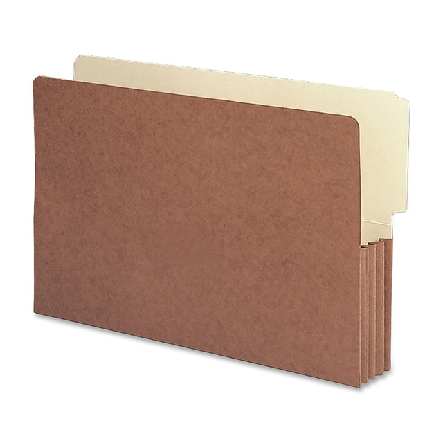 SMEAD MFG CO 74624 Smead Redrope End-Tab File Pockets, Legal Size, 3 1/2in Expansion, 30% Recycled, Redrope, Box Of 10 SMEAD MFG CO 74624 Smead Redrope End-Tab File Pockets, Legal Size, 3 1/2in Expansion, 30% Recycled, Redrope, Box Of 10
