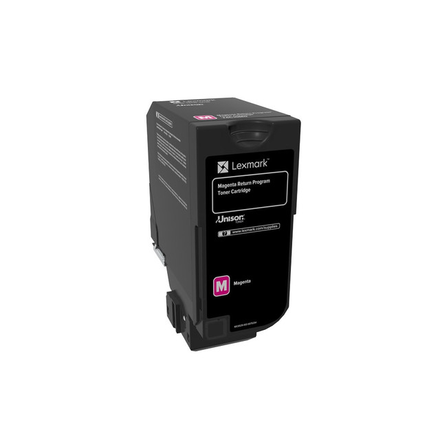 LEXMARK INTERNATIONAL, INC. Lexmark 74C10M0  74C10M0 Magenta Return Program Toner Cartridge