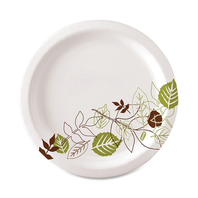 DIXIE FOODS SXP9PATH Dixie Ultra Paper Plates, 8 1/2in Diameter, Pathways Design, Pack Of 125 DIXIE FOODS SXP9PATH Dixie Ultra Paper Plates, 8 1/2in Diameter, Pathways Design, Pack Of 125