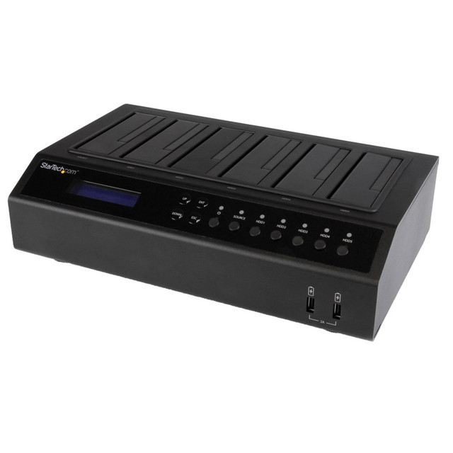 STARTECH.COM SATDOCK5U3ER  USB 3.0 / eSATA 6-Bay Hard Drive Duplicator Dock - 1:5 HDD / SSD Cloner and Eraser