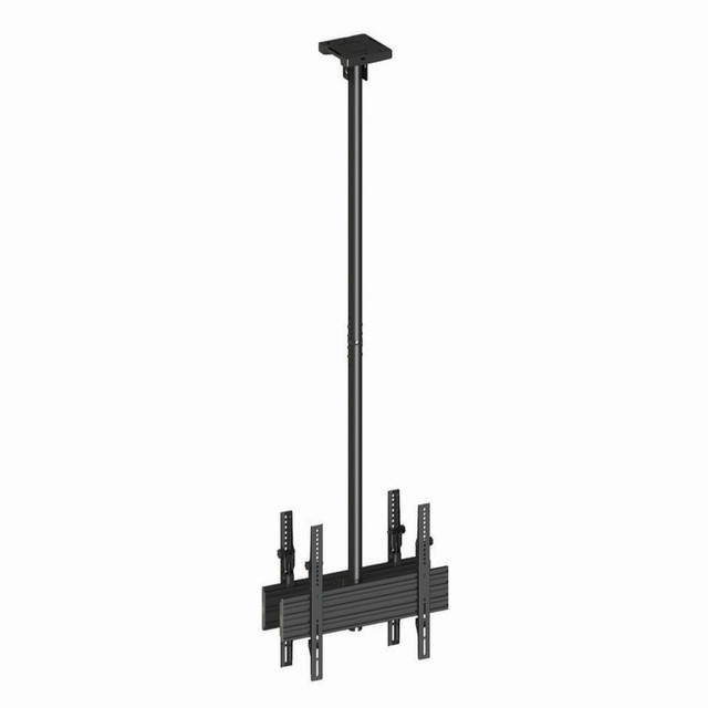 TRANSFORM PARTNERS LLC MI-20103 Mount-It! Extra-Large Dual-Screen Ceiling Mount, Back-To-Back, Black