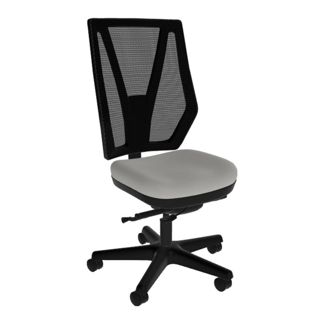 ANTHRO INTERNATIONAL, INC. DBA SITMATIC GM32SNPC/21509 Sitmatic GoodFit Mesh Small-Scale Synchron High-Back Chair, Gray Polyurethane/Black ANTHRO INTERNATIONAL, INC. DBA SITMATIC GM32SNPC/21509 Sitmatic GoodFit Mesh Small-Scale Synchron High-Back Chair, Gray Polyurethane/Black