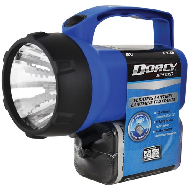 DORCY INTERNATIONAL INC. 41-2081 Dorcy 41-2081 6V Floating LED Lantern - LED - 35 lm Lumen - Plastic, Rubber - Assorted - 1 / Pack