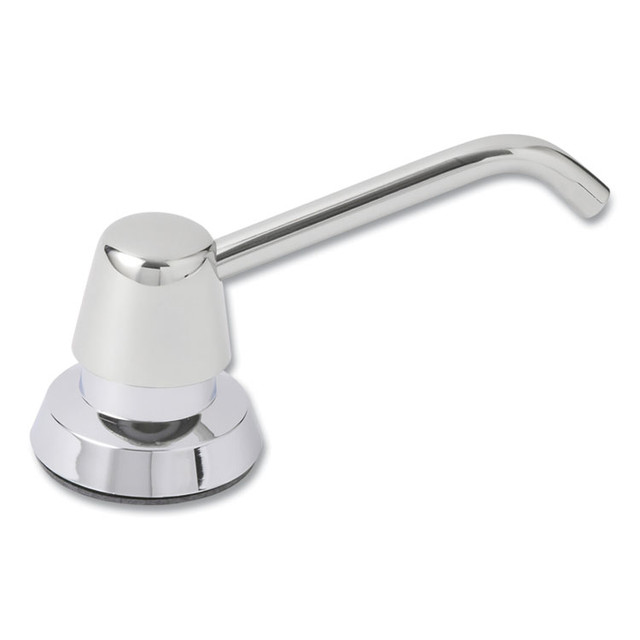 BOBRICK WASHROOM 822 Contura Lavatory-Mounted Soap Dispenser, 34 oz, 3.31 x 4 x 17.63, Chrome/Stainless Steel