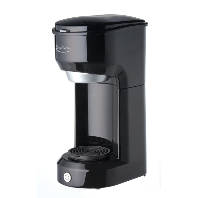 W.APPLIANCE CO Betty Crocker BC-3800CB  Single Serve Coffee Maker, 11-1/2inH x 5-7/16inW x 7inD, Black