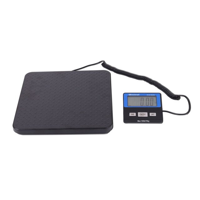 SALTER BRECKNELL WEIGHING PROD Brecknell 816965007530 , PS400 Slimline Portable Digital Shipping Scale, 400 lb/180 kg Capacity