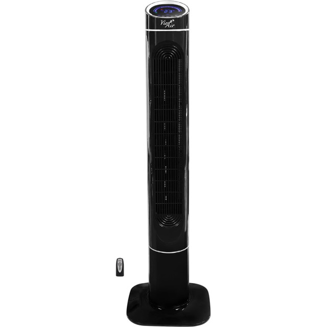 INFOLIST CORP. Vie Air 995103835M  50in Luxury Digital Tower Fan With Fresh Air Ionizer, Black