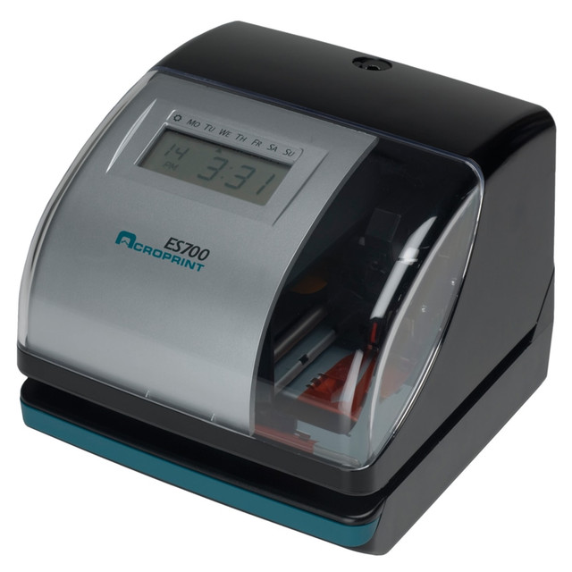 ACROPRINT TIME RECORDER CO. 01-0182-000 Acroprint ES700 Electronic Time Recorder ACROPRINT TIME RECORDER CO. 01-0182-000 Acroprint ES700 Electronic Time Recorder