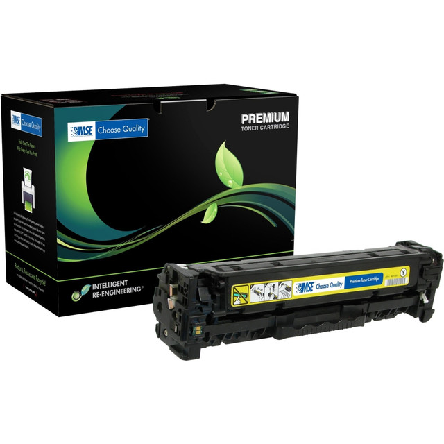 CLOVER TECHNOLOGIES GROUP, LLC MSE022153214 MSE Remanufactured Yellow Toner Cartridge Replacement For HP 304A, CC532A