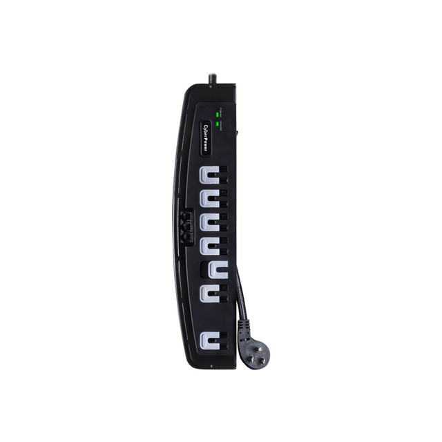 CYBERPOWERPC CyberPower CSP708T  Professional Series CSP708T - Surge protector - AC 125 V - output connectors: 7