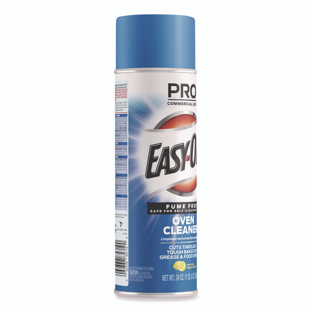 RECKITT BENCKISER Professional EASY-OFF® 85260EA Fume-Free Max Oven Cleaner, Foam, Lemon, 24 oz Aerosol Spray