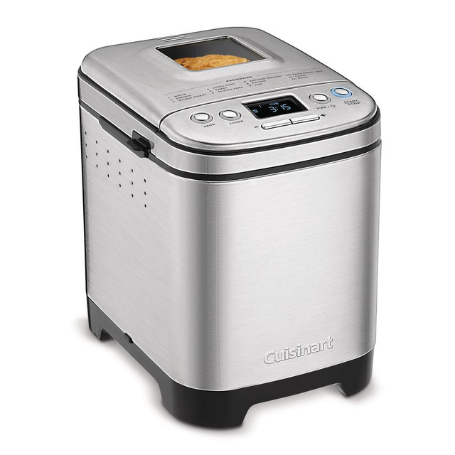 CONAIR CORPORATION CBK-110P1 Cuisinart Compact Automatic Bread Maker, Stainless Steel