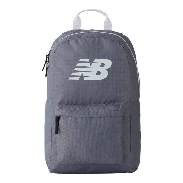 USPA ACCESSORIES LLC LAB11101-020 New Balance Opp Core Backpack, 17-3/4inH x 12-1/4inW x 5-1/2inD, Gray