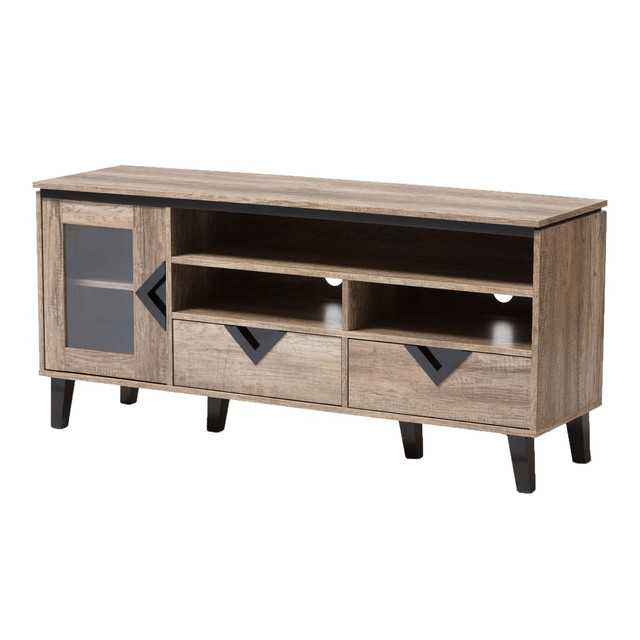 WHOLESALE INTERIORS, INC. Baxton Studio 2721-7560  Nikita TV Stand, Light Brown