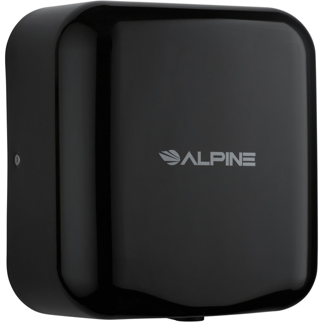ADIR CORP. ALP400-10-BLA-PKG Alpine Industries Hemlock Commercial Automatic High-Speed Electric Hand Dryer With Wall Guard, Black ADIR CORP. ALP400-10-BLA-PKG Alpine Industries Hemlock Commercial Automatic High-Speed Electric Hand Dryer With Wall Guard, Black