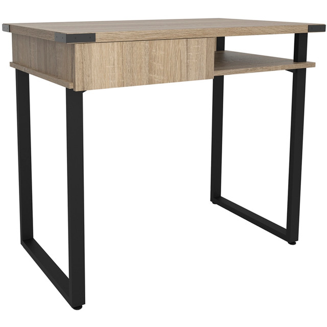 SAFCO PRODUCTS CO 5512SDD Safco Mirella SoHo 37inW Writing Desk With Drawer, Sand Dune SAFCO PRODUCTS CO 5512SDD Safco Mirella SoHo 37inW Writing Desk With Drawer, Sand Dune
