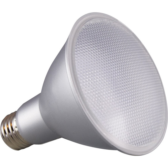 SATTLELIGHT PRODUCTS INC. Satco S29431  PAR 30 LN LED Bulb - 12.50 W - 75 W Incandescent Equivalent Wattage - 120 V AC - 1000 lm - Parabolic Reflector - PAR30LN Size - Clear - Warm White Light Color - E26 Base - 25000 Hour - 4940.3 deg.F (2726.8 deg.