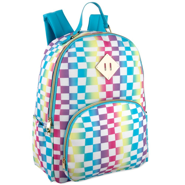 A.D. SUTTON & SONS/PACESETTER 2093 Emma & Chloe Vegan Leather Backpack, Rainbow A.D. SUTTON & SONS/PACESETTER 2093 Emma & Chloe Vegan Leather Backpack, Rainbow