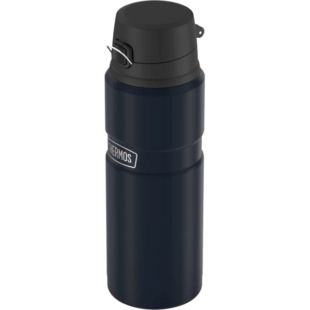 KING-SEELEY THERMOS/THERMOS SK4000MDB4 Thermos Stainless King Drink Bottle 24Oz - Vacuum - Midnight Blue, Matte Blue, Blue KING-SEELEY THERMOS/THERMOS SK4000MDB4 Thermos Stainless King Drink Bottle 24Oz - Vacuum - Midnight Blue, Matte Blue, Blue