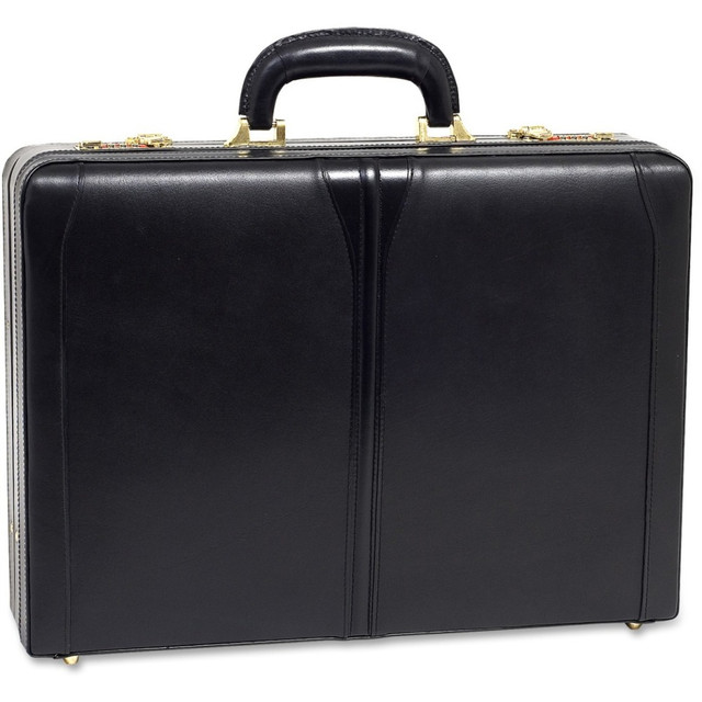 MCKLEIN COMPANY, LLC 80485 McKleinUSA Turner Leather Attache Case, Black MCKLEIN COMPANY, LLC 80485 McKleinUSA Turner Leather Attache Case, Black