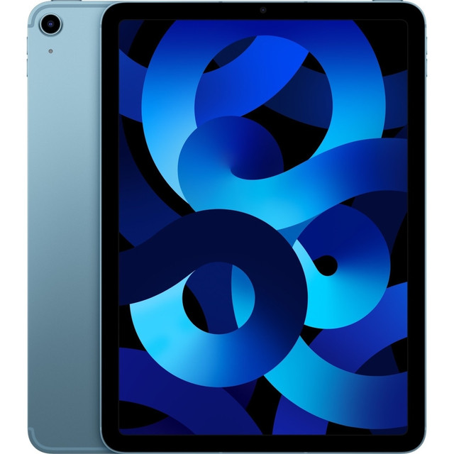 APPLE, INC. Apple MM733LL/A  iPad Air (5th Generation) Tablet, 10.9in Screen, 8GB RAM, 256GB Storage, iPadOS 15, 5G, Blue
