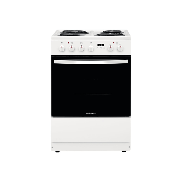 ELECTROLUX FFEH2422UW Frigidaire Freestanding Range 24in Electric - 24in - Single Oven x Oven(s) - 4 x Cooking Element(s) - Electric CoilPorcelain Cooktop - 1.90 ft³ Primary Oven - Traditional Primary Oven - Electric Oven - Electronic Clock/Timer - F ELECTROLUX FFEH2422UW Frigidaire Freestanding Range 24in Electric - 24in - Single Oven x Oven(s) - 4 x Cooking Element(s) - Electric CoilPorcelain Cooktop - 1.90 ft³ Primary Oven - Traditional Primary Oven - Electric Oven - Electronic Clock/Timer - F