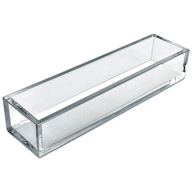 AZAR INTERNATIONAL INC 556202 Azar Displays Deluxe Acrylic Display Slim Tray Organizers, 2inH x 11-3/4inW x 3inD, Clear, Pack Of 4 Organizers AZAR INTERNATIONAL INC 556202 Azar Displays Deluxe Acrylic Display Slim Tray Organizers, 2inH x 11-3/4inW x 3inD, Clear, Pack Of 4 Organizers