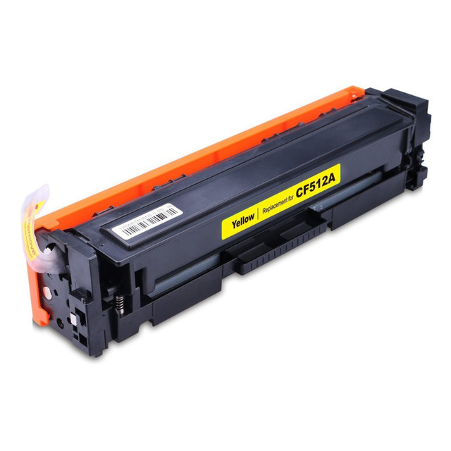 ALL SEASONS FIRELOGS CF512A M&A Global Remanufactured Yellow Toner Cartridge Replacement For HP 204A, CF512A, CF512A