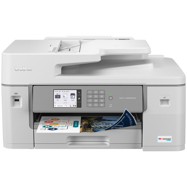BROTHER INTL CORP MFCJ6555DW Brother INKvestment Tank MFC-J6555DW Inkjet All-In-One Color Printer With Ink BROTHER INTL CORP MFCJ6555DW Brother INKvestment Tank MFC-J6555DW Inkjet All-In-One Color Printer With Ink