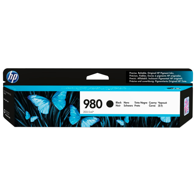 HP INC. D8J10A HP 980 Black Ink Cartridge, D8J10A