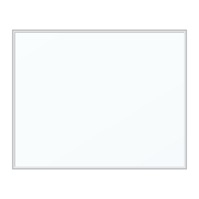 UBRANDS, LLC 356U00-01 U Brands Magnetic Dry-Erase Whiteboard, 16in x 20in, Aluminum Frame With Silver Finish